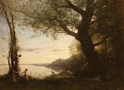 The Little Bird Nesters camille corot